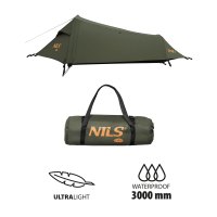 Ľahký stan NILS Camp NC2501 Skyair 1 zelený