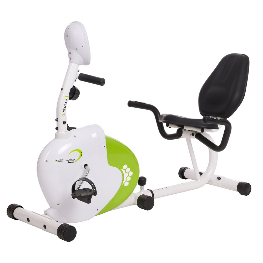 Magnetický recumbent HMS R9259 bielo-zelený