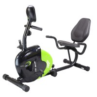 Magnetický recumbent HMS R9259 čierno-zelený