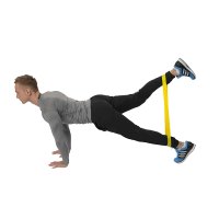 Fitness guma HMS GU04 žltá