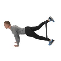 Fitness guma HMS GU04 čierna