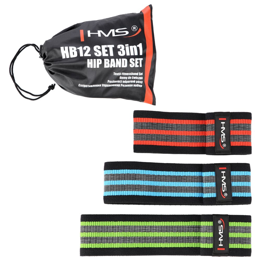 Súprava Hip band HMS HB12 3v1