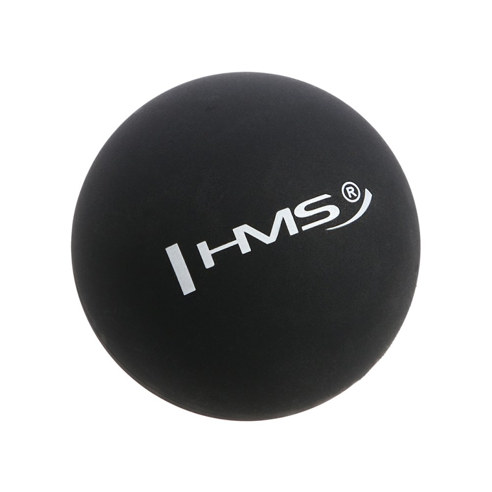 Masážna lopta HMS BLC01 čierna - Lacrosse Ball