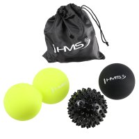 Masážna súprava Lacrosse Ball loptiček HMS BLS01