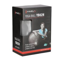 Gymnastická lopta HMS YB02N 55 cm sivá