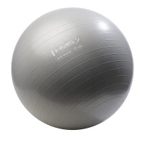 Gymnastická lopta HMS YB02N 75 cm sivo-strieborná