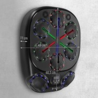 Elektronický boxerský terč HMS TB10 s LED, Bluetooth a rukavicami (Music Boxing Machine)