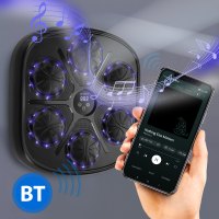 Elektronický boxerský terč HMS TB03 s LED, Bluetooth a rukavicami (Music Boxing Machine)