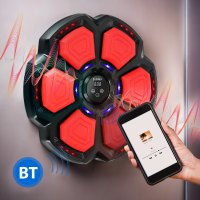 Elektronický boxerský terč HMS TB06 s LED, Bluetooth a rukavicami (Music Boxing Machine)