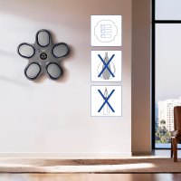 Elektronický boxerský terč HMS TB11 s LED, Bluetooth a rukavicami (Music Boxing Machine)