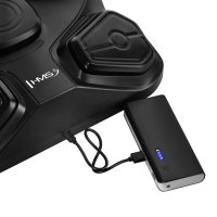 Elektronický boxerský terč HMS TB13 s LED, Bluetooth a rukavicami (Music Boxing Machine)
