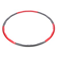 Hula-hop obruč HMS HHP002 červená, 100 cm