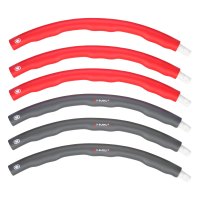 Hula-hop obruč HMS HHP002 červená, 100 cm