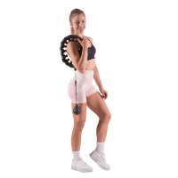 Masážny hula hop HMS HHW01 so závažím čierný