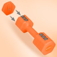 Nastaviteľné činky HMS HL03 2 x 2,5 kg