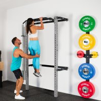 Skladacia posilňovacia klietka - Power Rack HMS KLT23 sivá