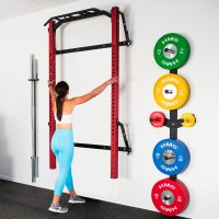 Skladacia posilňovacia klietka - Power Rack HMS KLT23 červená