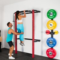 Skladacia posilňovacia klietka - Power Rack HMS KLT23 červená
