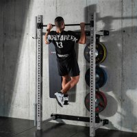 Multifunkčný skladací posilňovací stojan - Power Rack HMS KLT34 sivý