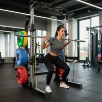 Multifunkčný posilňovací stojan - Power Rack HMS KLT5432