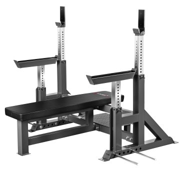 Benchpress lavica HMS LS6803 s bezpečnostnými zarážkami
