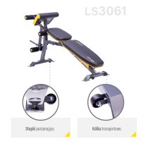 Lavička pod činku HMS Premium LS3050