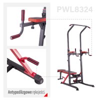 Multifunkčné bradlá s lavičkou HMS PWL8324