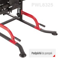 Multifunkčné bradlá s lavičkou HMS PWL8325