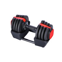 Jednoručná / obojručná variabilná činka / kettlebell HMS SGR18 PRO SET 2v1 40 kg