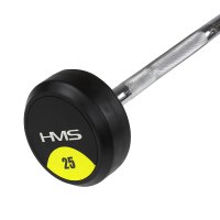 Lomená obojručné činka HMS Premium GSL-25, 25 kg