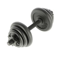 Súprava liatinových činiek v kufríku ONE Fitness STO20