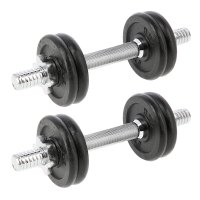 Jednoručné nakladacie činky HMS SG02 2x7 kg