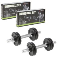 Jednoručné nakladacie činky HMS SG02 2x7 kg