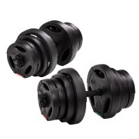 Jednoručné, nakladacie činky HMS SG40, 42 kg