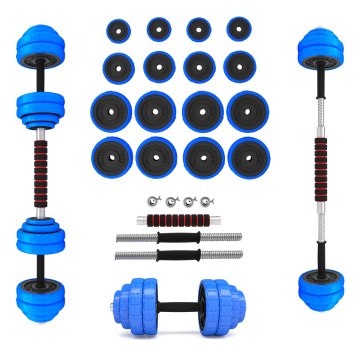 Činkový set HMS SGG30 BAR 2x15 kg liatina