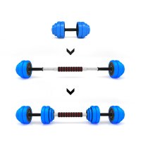 Činkový set HMS SGG30 BAR 2x15 kg liatina