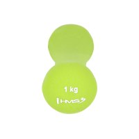 Liatinová činka pokrytá neoprenom HMS 1,0 kg