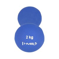 Liatinová činka pokrytá neoprenom HMS 2,0 kg