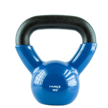 Kettlebell HMS KN 4 kg pokrytý vinylom