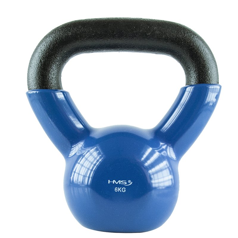 Kettlebell HMS KN 6 kg pokrytý vinylom