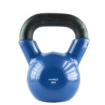 Kettlebell HMS KN 8 kg pokrytý vinylom