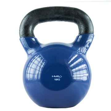 Kettlebell HMS KN 16 kg pokrytý vinylom