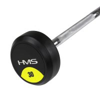 Rovná obojručná činka HMS Premium GSG-30 30 kg