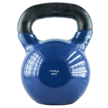 Kettlebell HMS KN 28 kg pokrytý vinylom