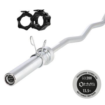 Olympijská os lomená HMS Premium GOL200 150 x 5 cm + ZG1000