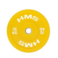 Farebný bumper kotúč HMS CBR 15 kg