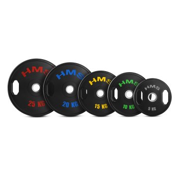 Sada pogumovaných olympijských kotúčov HMS TOG10 2 x 10 kg