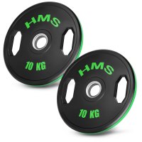 Sada pogumovaných olympijských kotúčov HMS TOG10 2 x 10 kg