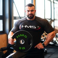 Sada pogumovaných olympijských kotúčov HMS TOG10 2 x 10 kg