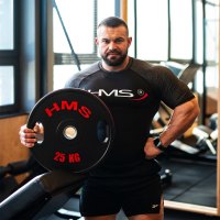Sada pogumovaných olympijských kotúčov HMS TOG25 2 x 25 kg